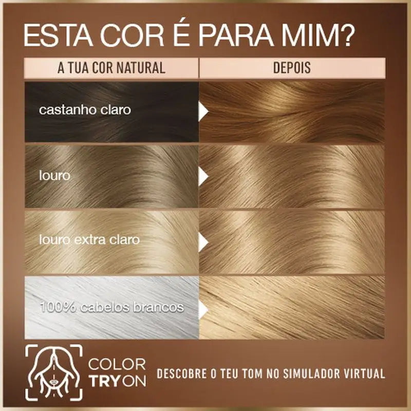 Garnier Good Colorazione Permanente Senza Ammoniaca, 90% Origine Naturale Tonalità 7.0 Biondo Mandorla.