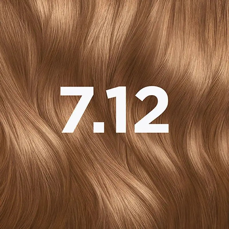 Garnier Good Colorazione Permanente Senza Ammoniaca, 90% Origine Naturale Tonalità 7.12 Café Latte Blonde.
