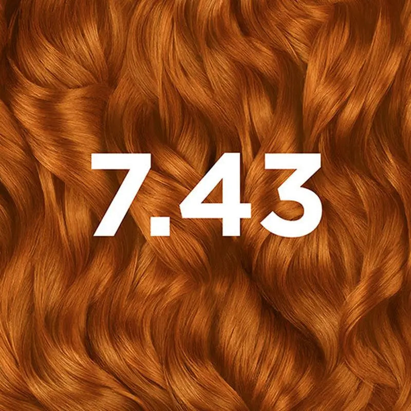 Garnier Good Colorazione Permanente Senza Ammoniaca, 90% Origine Naturale Tonalità 7.43 Curcuma Rame.