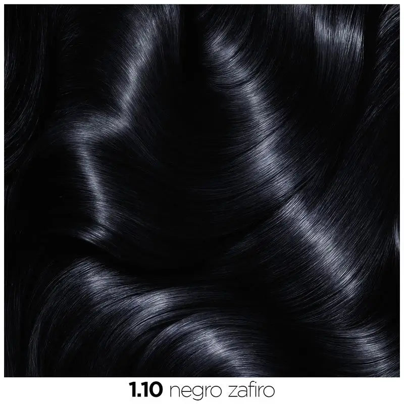 Garnier Olia Colorazione Permanente Senza Ammoniaca, Profumo Piacevole Con Oli Floreali Naturali - Nero Zaffiro 1.1