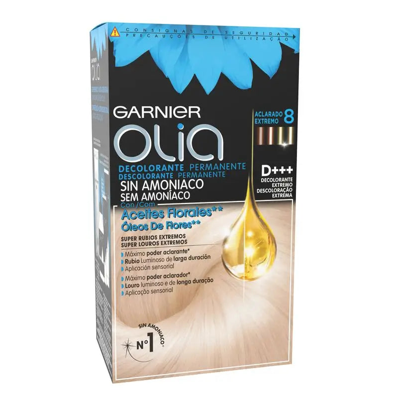 Garnier Olia Colorante Permanente Senza Ammoniaca Con Oli Floreali Naturali - Colorante Estremo D+++
