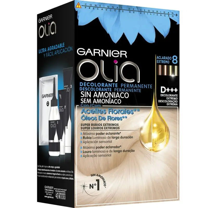 Garnier Olia Colorante Permanente Senza Ammoniaca Con Oli Floreali Naturali - Colorante Estremo D+++