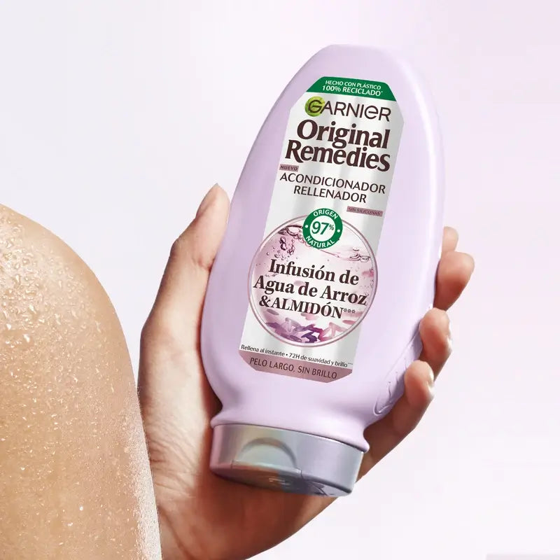 Garnier Original Remedies Balsamo all'acqua e amido di riso, 250 ml