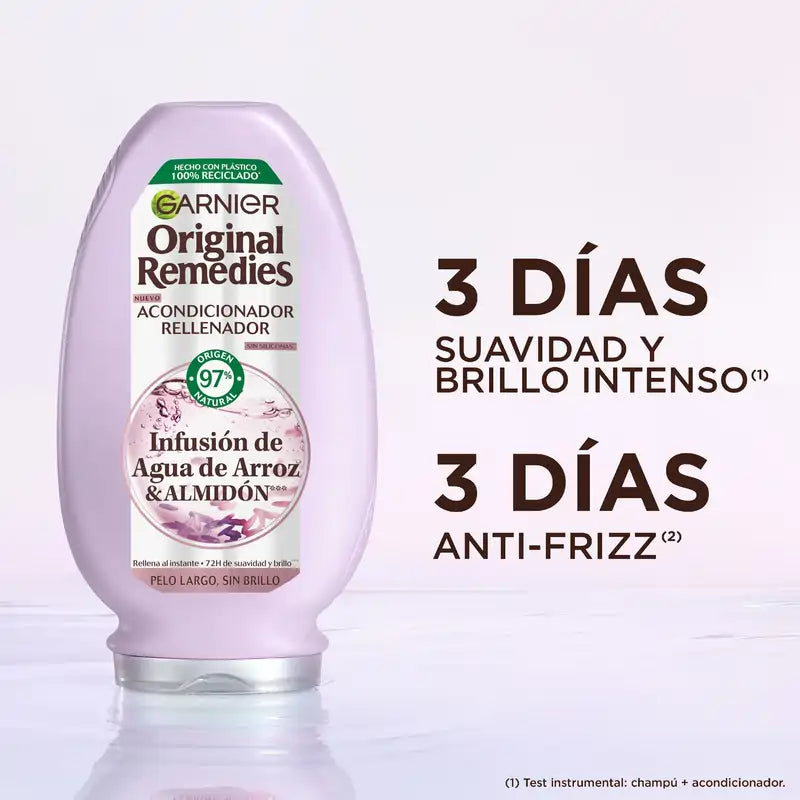 Garnier Original Remedies Balsamo all'acqua e amido di riso, 250 ml