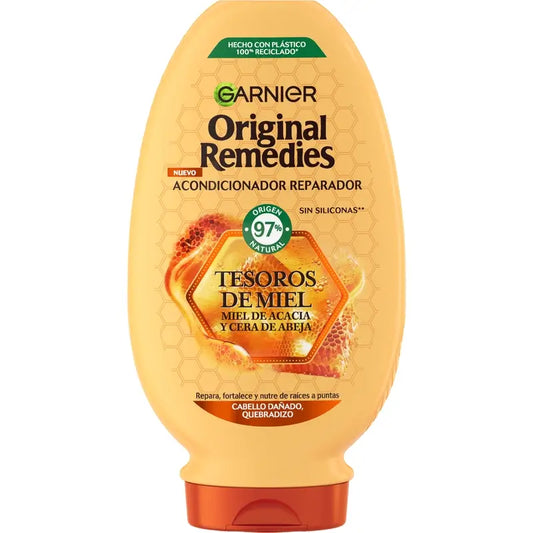 Garnier Original Remedies Balsamo riparatore al miele, 250 Ml