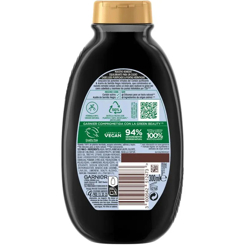 Garnier Original Remedies Shampoo al carbone magnetico