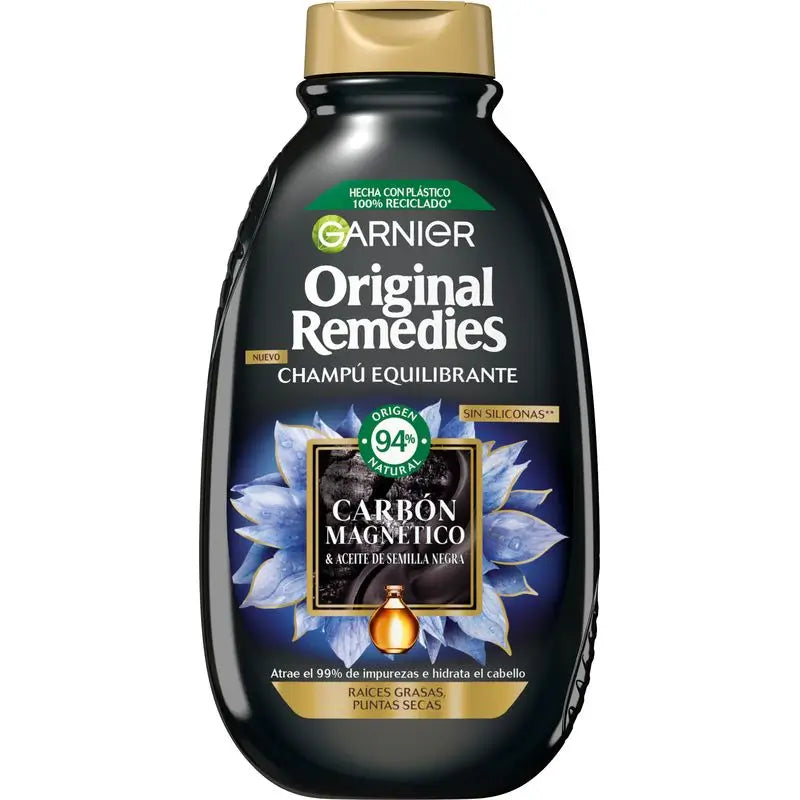 Garnier Original Remedies Shampoo equilibrante al carbone magnetico