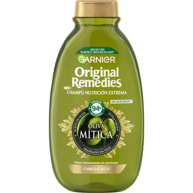 Garnier Original Remedies Olive Mythic Shampoo per capelli secchi 300ml