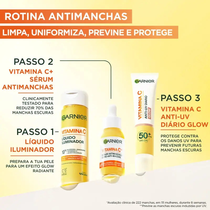 Garnier Salicilico Vit C Illuminatore Liquido 120ml