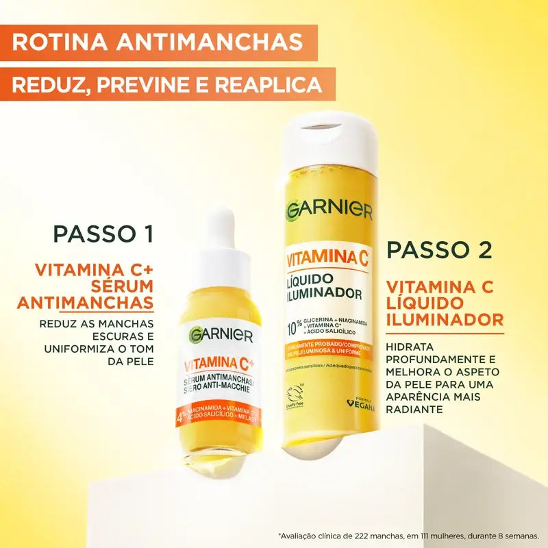 Garnier Salicilico Vit C Illuminatore Liquido 120ml