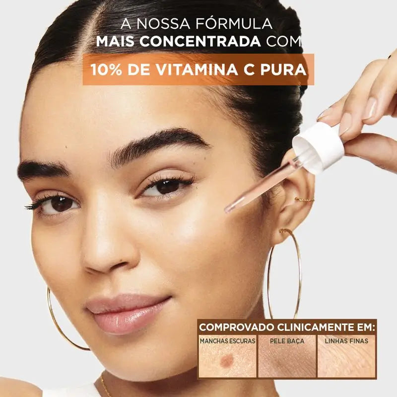 Siero notte anti-macchie Garnier con il 10% di Vitamina C. Risultati su macchie, pelle spenta e linee sottili.