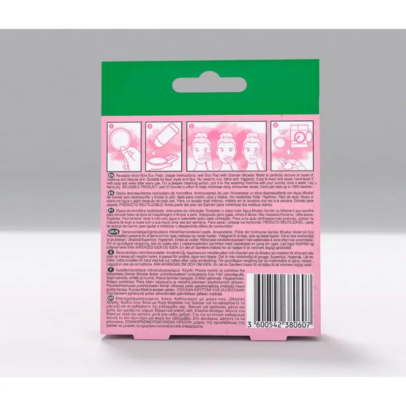 Garnier Skin Active Dischetti struccanti riutilizzabili in microfibra