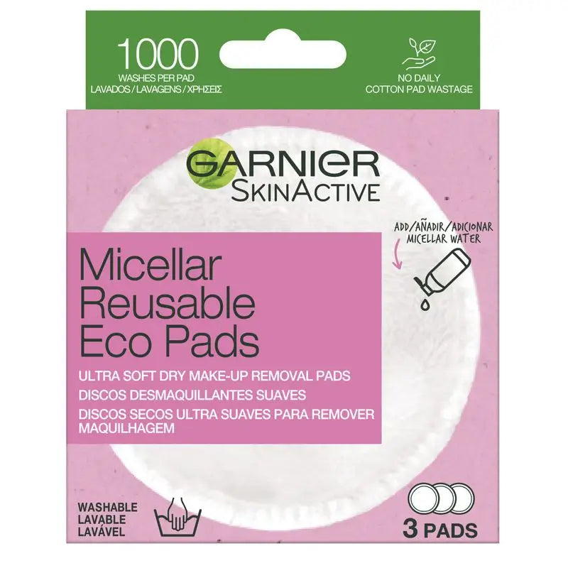 Garnier Skin Active Dischetti struccanti riutilizzabili in microfibra