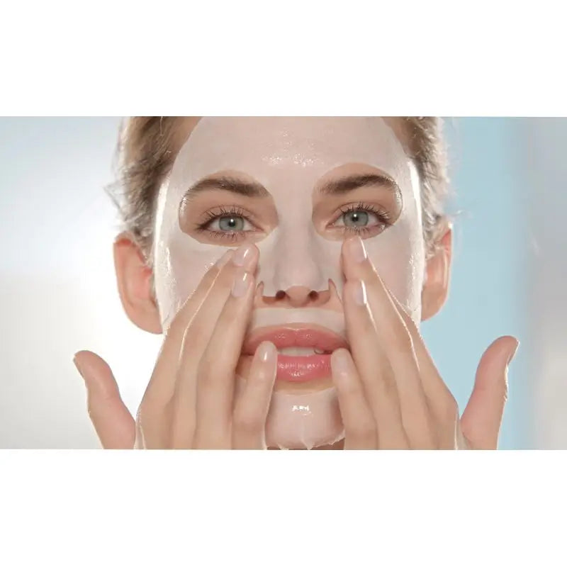 Garnier Skin Active Mask Tissu Hydra Bomb Maschera in tessuto idratante opacizzante con acido ialuronico e tè verde