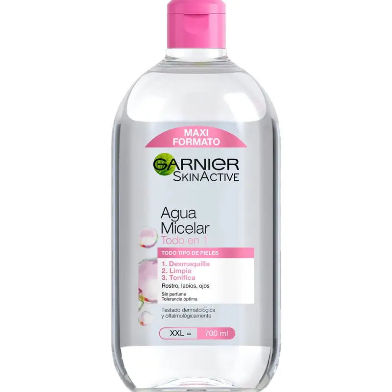 Garnier Skinactive Acqua Micellare Tutto In Uno Maxi-Formato - 700 Ml