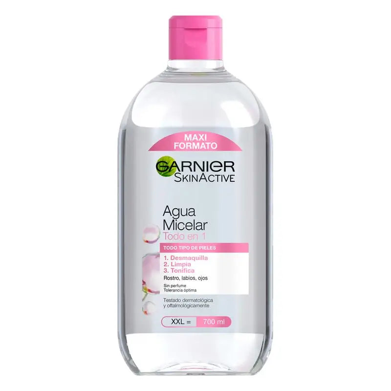 Garnier Skinactive Acqua Micellare Tutto In Uno Maxi-Formato - 700 Ml