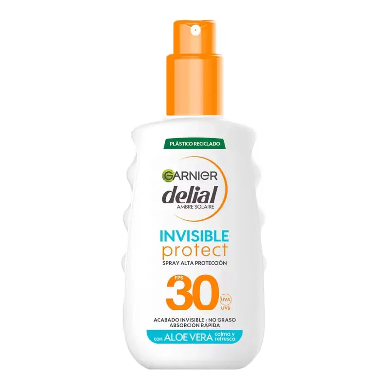 Garnier Invisible Protect Spray alta protezione spf30, 150 ml