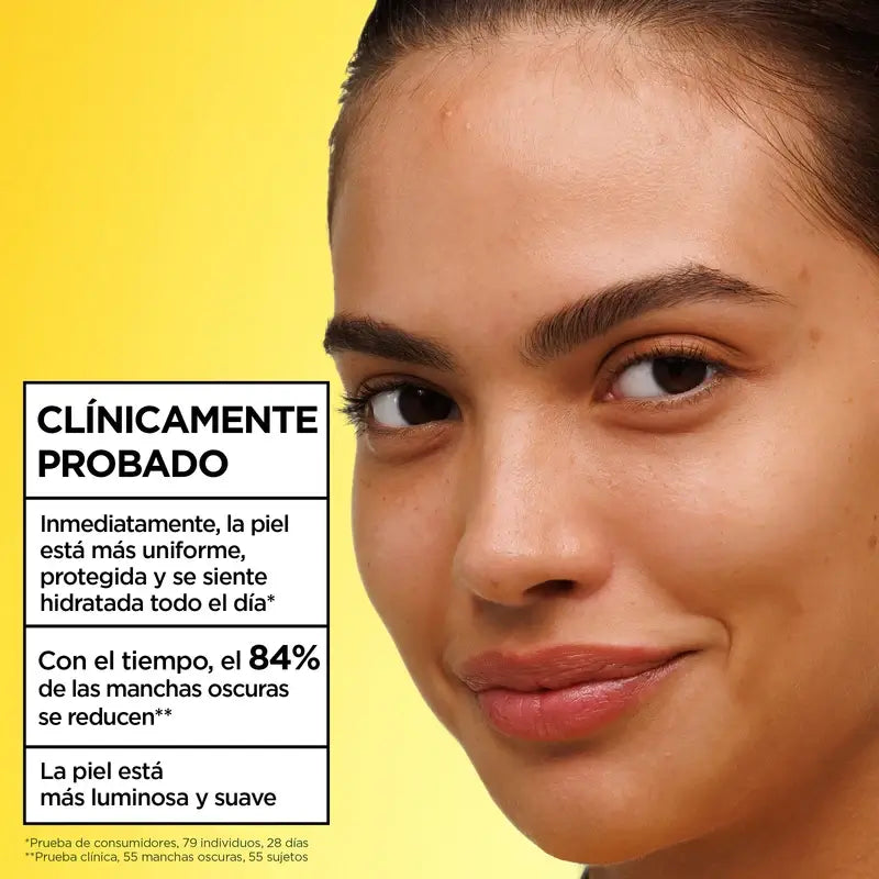 Garnier Uv Protezione Quotidiana Vitamina C Wonder Tint Spf50+, Tono Medio , 40 ml