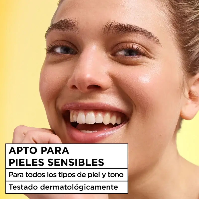 Garnier Vitamina C Crema Sorbetto Idratante Anti-Blemish Fresca e Luminosa, 85 ml
