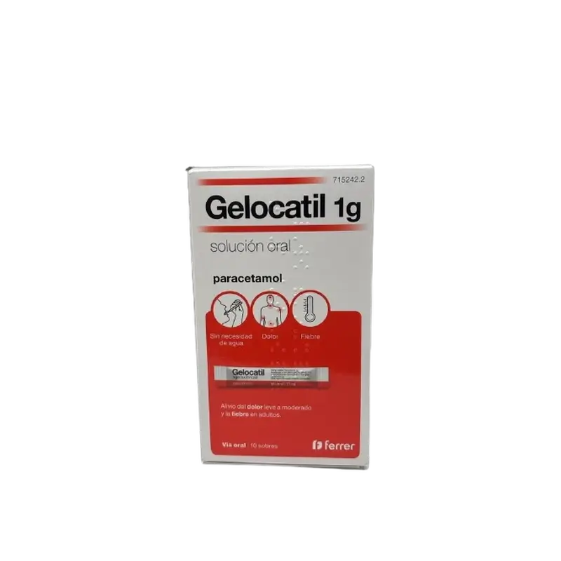 Gelocatil 1g soluzione orale, 10 bustine