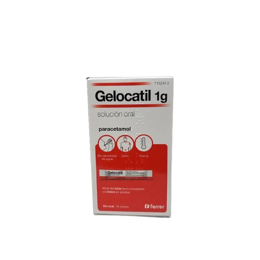 Gelocatil 1g soluzione orale, 10 bustine