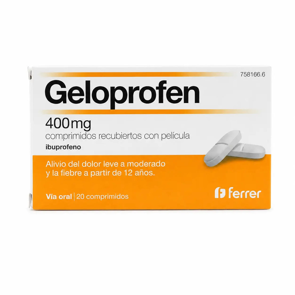 Geloprofene 400 mg, 20 compresse rivestite con film