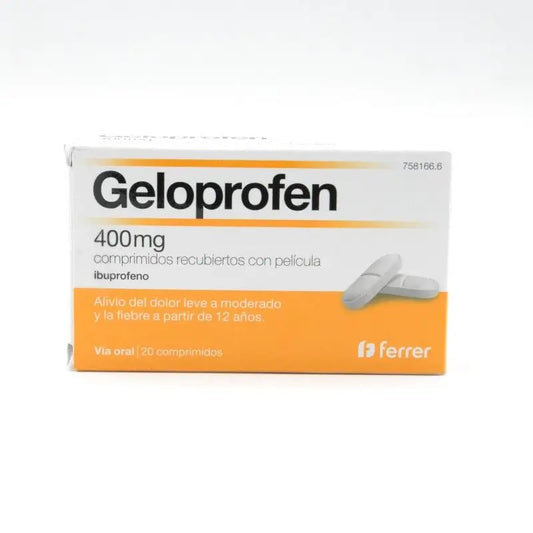 Geloprofene 400 mg, 20 compresse rivestite con film