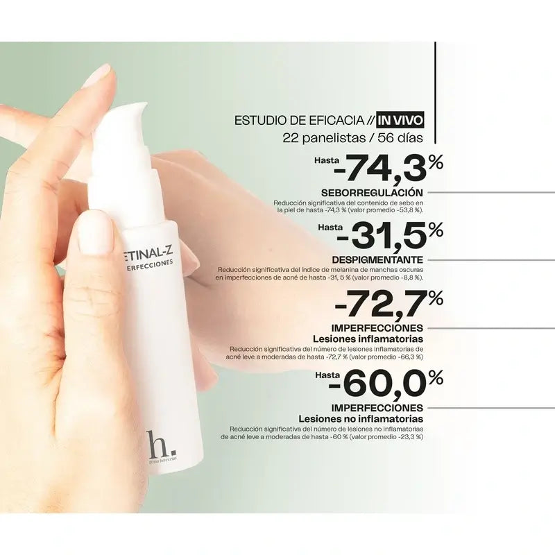 Gema Herrerías 1600 Retinal-Z Siero per le Imperfezioni, 30 ml