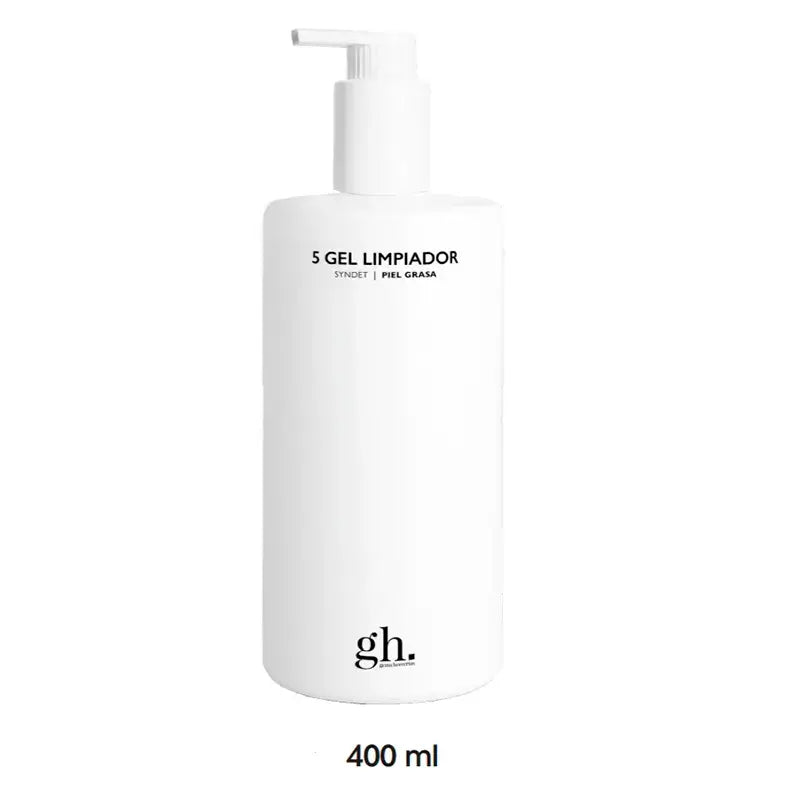 Gema Herrerías 5 Gel detergente per pelle grassa, 400 ml