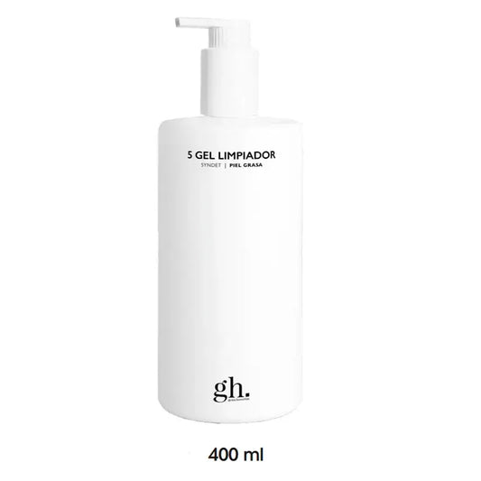 Gema Herrerías 5 Gel detergente per pelle grassa, 400 ml