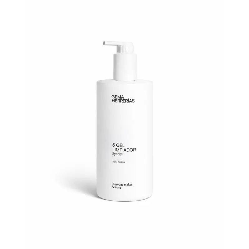 Gema Herrerías 5 Gel detergente per pelle grassa, 400 ml