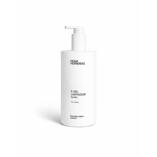 Gema Herrerías 5 Gel detergente per pelle grassa, 400 ml