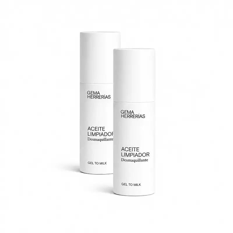 Gema Herrerías Gel al latte e olio detergente e struccante, 150 ml
