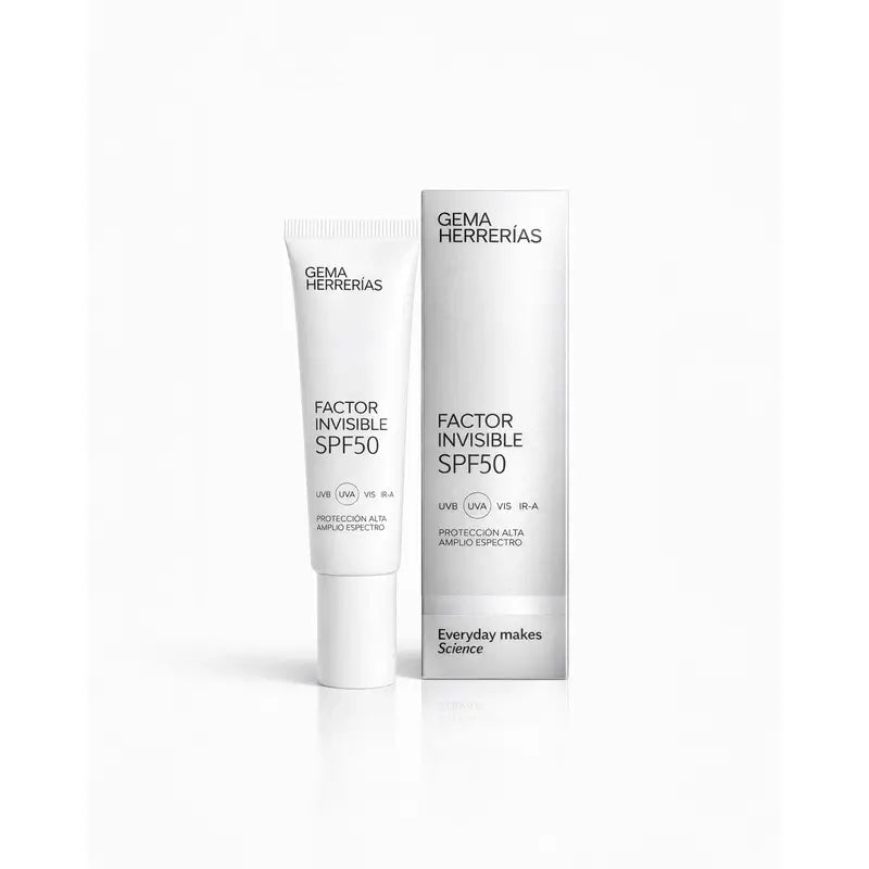 Gema Herrerias Fattore Invisibile Spf 50 ad ampio spettro, 45 ml