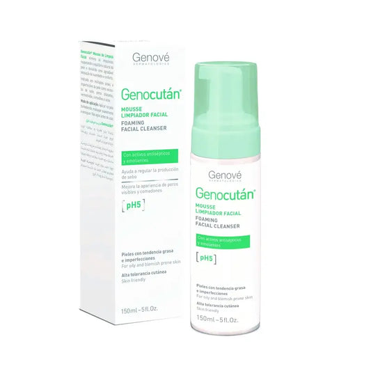 Genové Genocutan Mousse detergente per il viso , 150 ml