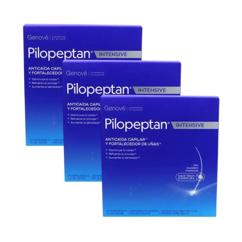 Genové Pilopeptan Intensive, confezione 3 x 30 bustine