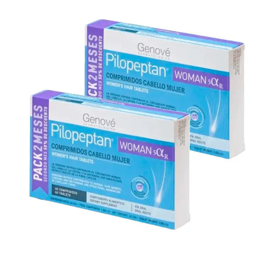 Genové Pilopeptan Donna 5 Alpha R, Confezione 2 x 60 compresse