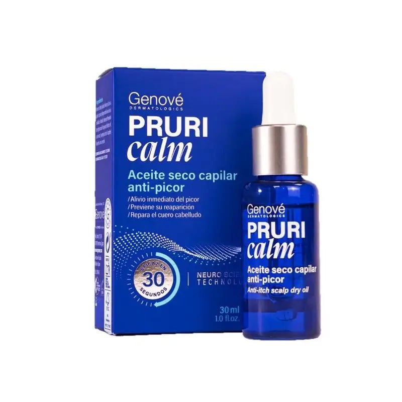 Genové Pluricalm Olio per capelli secchi, 30 ml