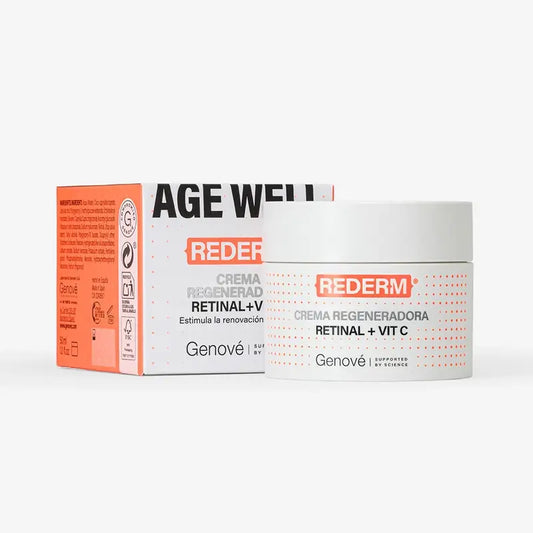 Genové Rederm Crema rigenerante retinica + Vit C, 50 ml