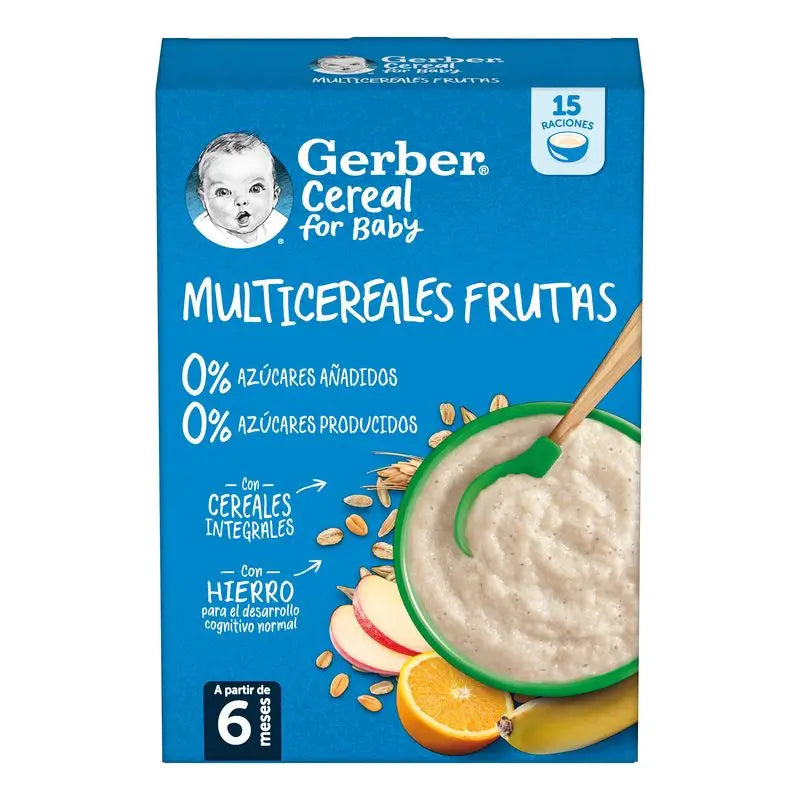 Gerber Multicereal Frutta 0% 0% Zuccheri, 270 g