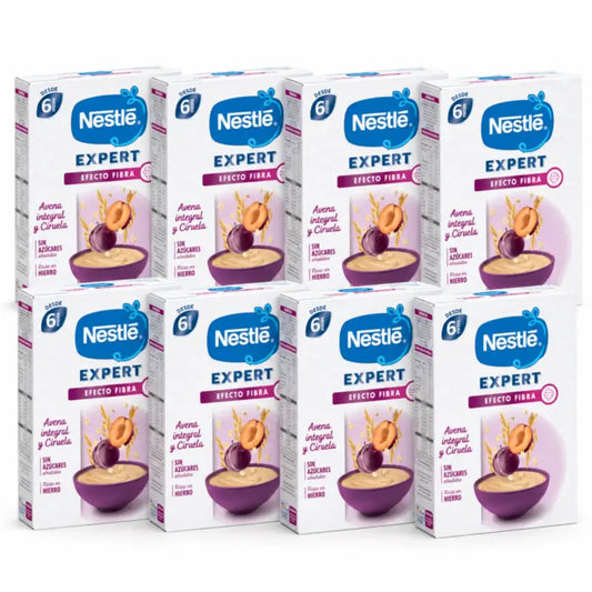 Gerber Porridge Farina d'avena e prugne, 8X250 Gr