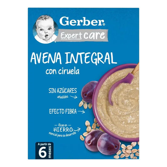 Gerber Porridge Avena e Prugna, 250 gr