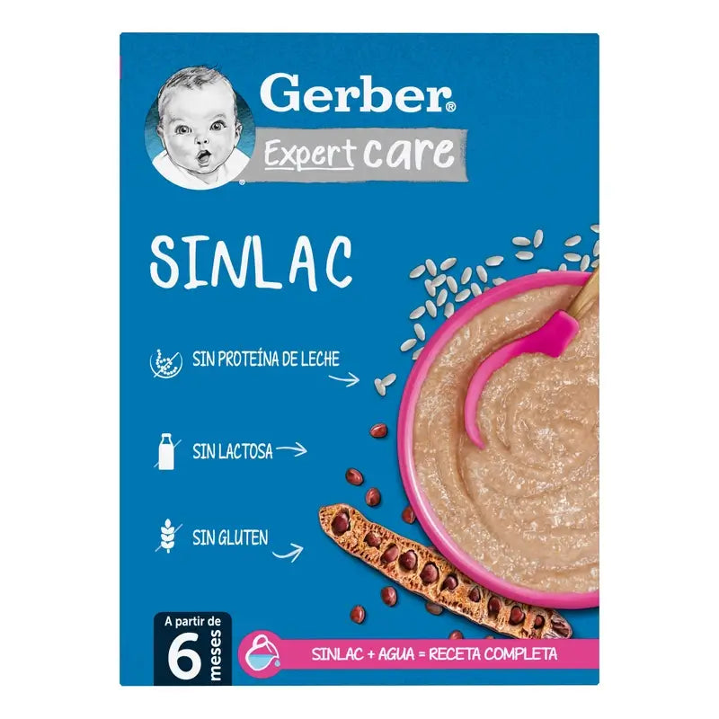 Gerber Papilla Expertcare Sinlac, da 6 mesi, 250 Gr