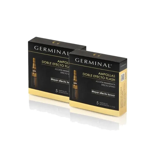 Germinal Azione Immediata Doppio Effetto Flash 5 fiale, confezione da 2