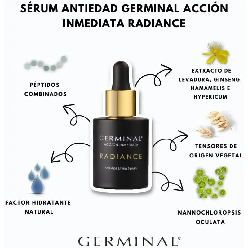 Germinal Siero di Radiosità ad Azione Immediata, 30 ml
