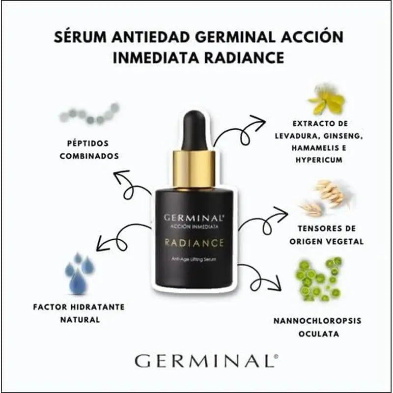Germinal Siero di Radiosità ad Azione Immediata, 30 ml