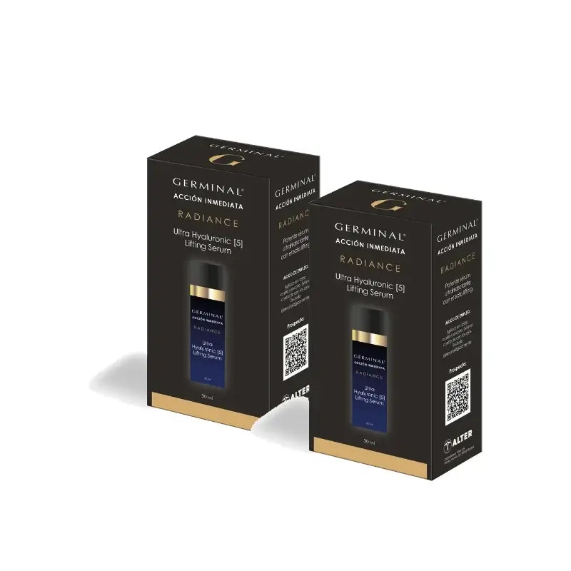 Germinal Azione Immediata Radiance Ultra Hyaluronic [5] Lift Serum, 30 ml, confezione da 2