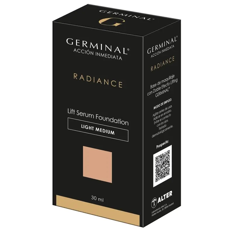 Germinal Radiance Lift Serum Fondotinta Radiance Lift Fondotinta Light Medium 30Ml