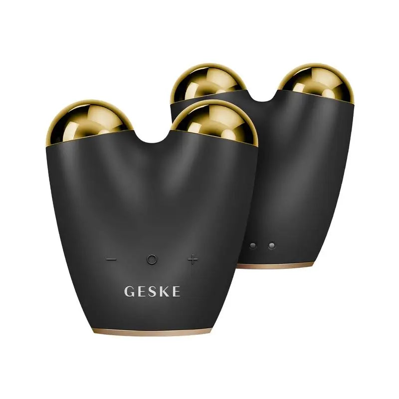 Geske Microcurrent Facial Tightener 6 In 1 - Black Gold