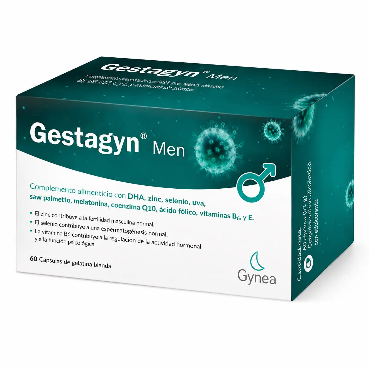 Gestagyn Men capsule molli di gelatina 60 capsule